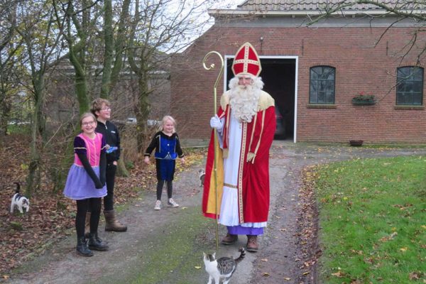 Sint op bezoek