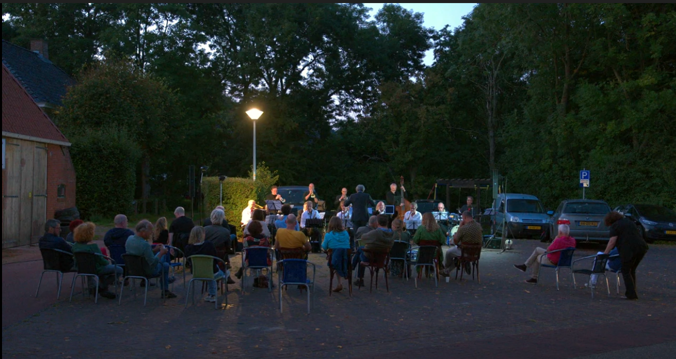 bigband zuidwolde repeteert bij `t Binhoes Garsthuizen